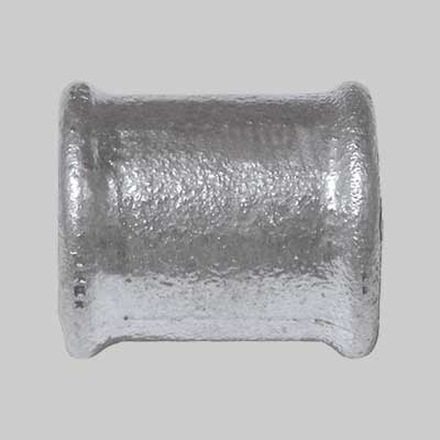 Manicotto Femmina/Femmina Zincato - 4 - 1 Pezzi - Made In Italy