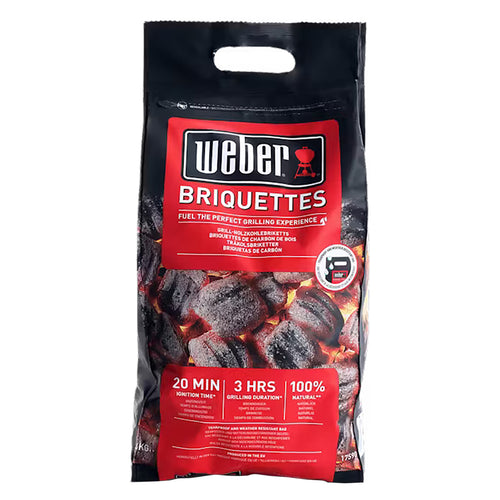 Carbone 100% Naturale Per Grill 'Briquettes' Kg 4 Ca. - Weber