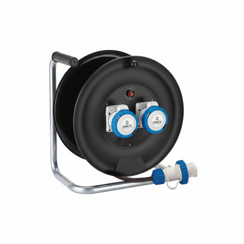 Avvolgicavo Elettrico Da Cantiere Universale 2Prese Mt30 Linea Garanti- - Mt.30 14626 - 1 Pezzi Fanton