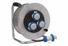 Avvolgicavo Elettrico Industriale 3 Prese Mt30 Linea Golia Metal- - Mt.30 14350 - 1 Pezzi Fanton