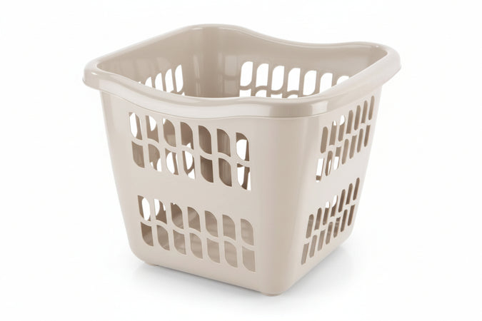 Cesto Brio Quadrato- - Cm.39X39X30H. Bianca - 6 Pezzi Tontarelli