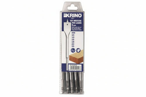Mecchie Per Legno In Set Da Pz.6 - 1 Pezzi Krino