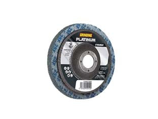 Disco Abrasivo Platinum Finish Per Acciaio Inox- - Ø Mm.115 Foro 22,2 - 5 Pezzi Grinding