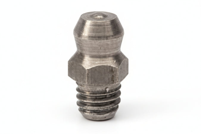 Testina Per Ingrassatore Conico H1-Dritto-180Â°- - M 6X1 - 10 Pezzi Alte