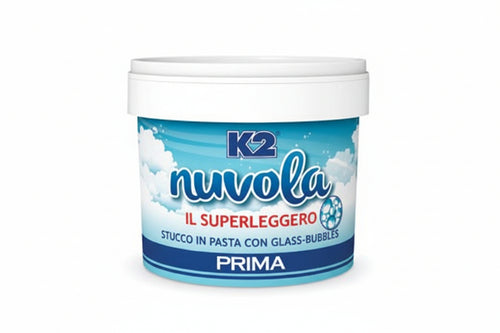 K2 Nuvola Stucco In Pasta Superleggero In Barattolo- - Ml.250 - 12 Pezzi K2