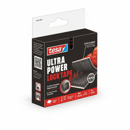 Nastro Adesivo Ultra Power Lock 55233- - Mm.25H. In Rotoli Da Mt.1 - 6 Pezzi Tesa