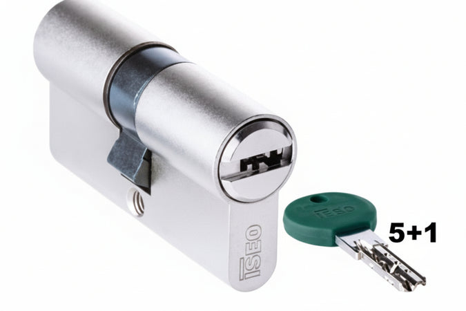 Cilindro Europeo Doppio Profilo R700 82R70- - Mm.90 Decentrato (40X50) (82R7040509C.H526) - 1 Pezzi Iseo