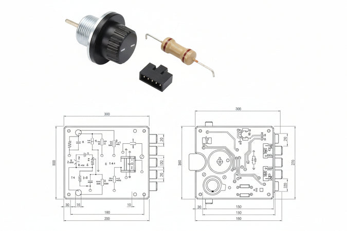 Serratura Triplice Da Applicare Con Scrocco Con Pomolo A Pompa 30437- - Mm.30 Dx Cilindro Ø Mm.34 (30437Vd60X) - 1 Pezzi Mottura