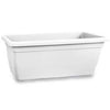 Fioriera Rettangolare 'Anthea' Cm 100X45X40H - Col. Bianco