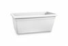 Fioriera Rettangolare 'Anthea' Cm 80X40X34H - Col. Bianco