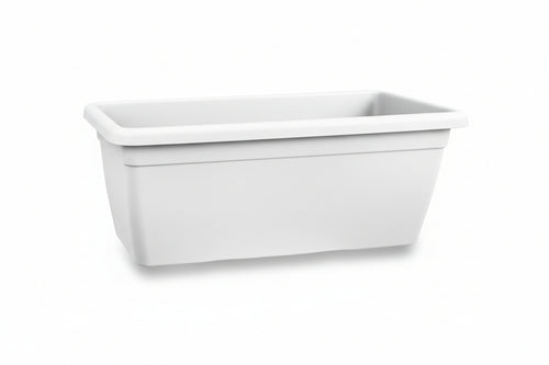 Fioriera Rettangolare 'Anthea' Cm 80X40X34H - Col. Bianco