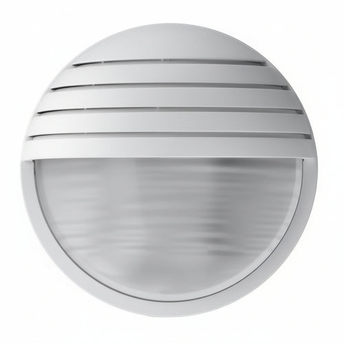 Applique Tonda 'Palpebra' Colore Bianco