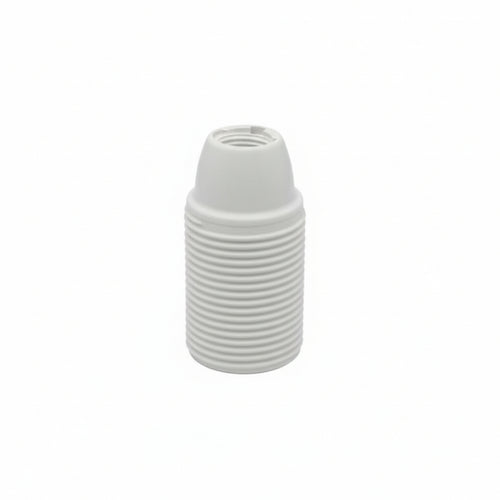 Portalampada Filettato E14 Colore Bianco - Lampo