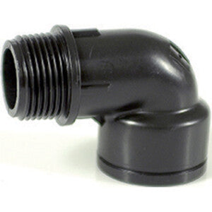 Raccordo Poliprop Gomito 90 Masch/Femm 1/2- 50,0 Pz