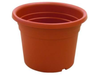 Vaso Cilindro Dahalia 17X13Hcm 2L Terracotta- 12,0 Pz
