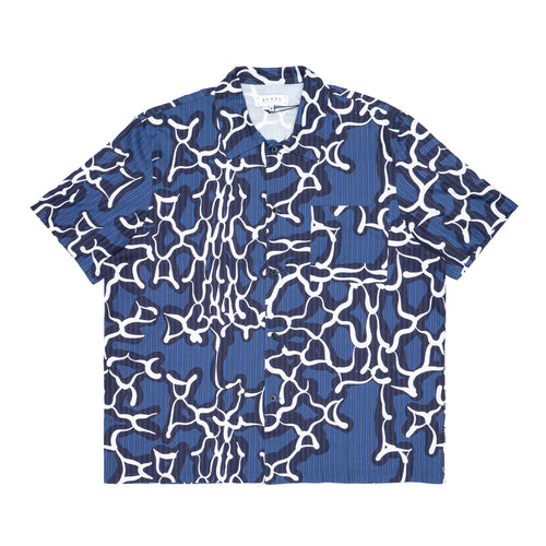 EDWIN Camicia MM Uomo Edwin YUGAMI STRIPES SHIRT SS da uomo