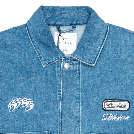 EDWIN Jacket Uomo Edwin OSHINO UNIFORM light stone washed da uomo