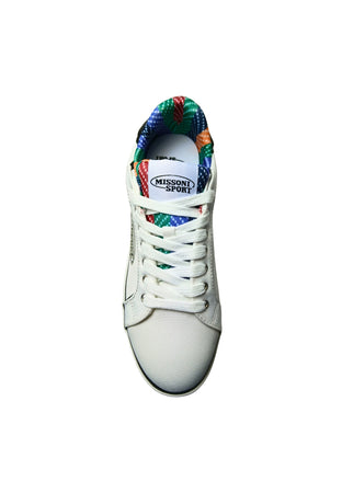MISSONI SPORT Scarpe Adulto unisex Missoni Sport Sneakers basse White+black da uomo