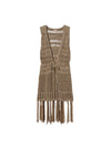 TWINSET Gilet Donna Twinset 251ta4360-oro da donna