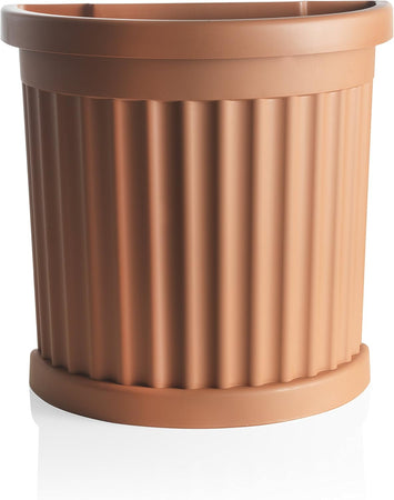Vaso Roma C/Sottovaso 52Cm Terracotta- 1,0 Confezione
