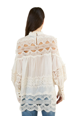 SOUVENIR BLUSA Donna pizzo da donna