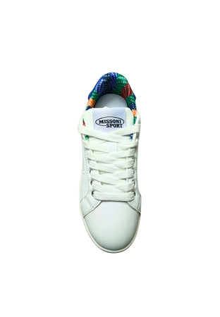MISSONI SPORT Scarpe Adulto unisex Missoni Sport Sneakers basse White+blue da uomo