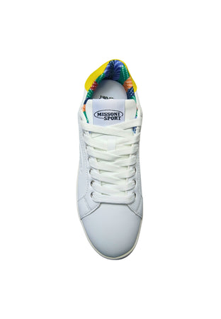 MISSONI SPORT Scarpe Adulto unisex Missoni Sport Sneakers basse White+Yellow da uomo