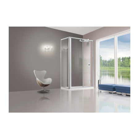 Parete Fissa Cristallo Trasp. 3 Mm 78/82 Cm 1 Pz