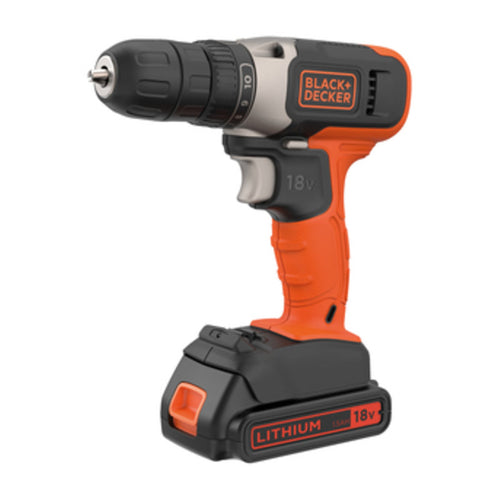 Trapano B+D 18V 1,5Ah Bcd001C1-Qw Black+Decker 1 Pz