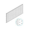 Zaf Pannello Forato Cm. 47X100 Grigio 2 Pz