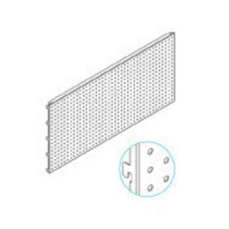 Zaf Pannello Forato Cm. 47X100 Grigio 2 Pz