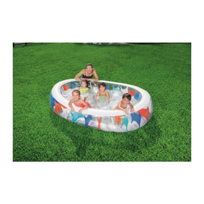 Piscina Gonfiabile Multicol 152X234X51H 54066B 1 Pz