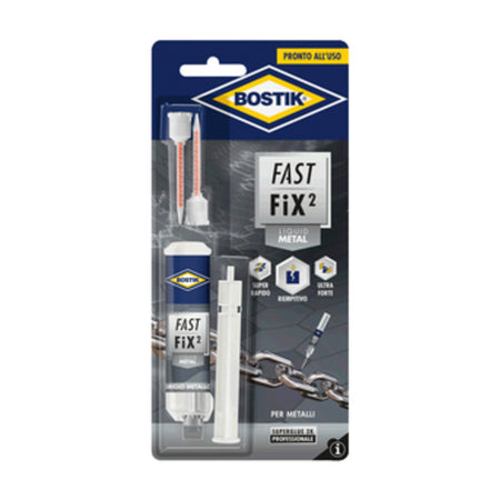 Bostik Colla Fast Fix Liquid Metal 10 G Blister 6 Pz