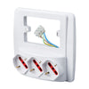 Rosi 94132 Multipresa Da Parete Smart 3Pr Bip-Sc 1 Pz