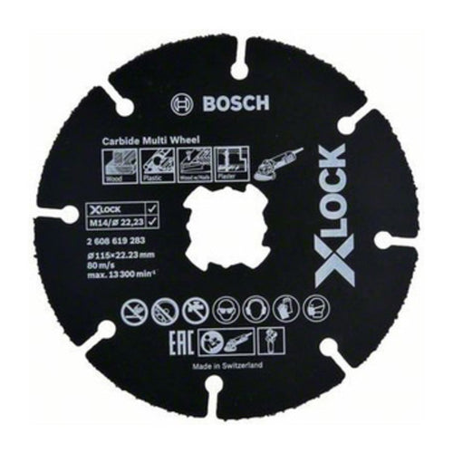 Bosch-A Disco Universale Carbide Xlock 115 Mm Bosch 1 Pz