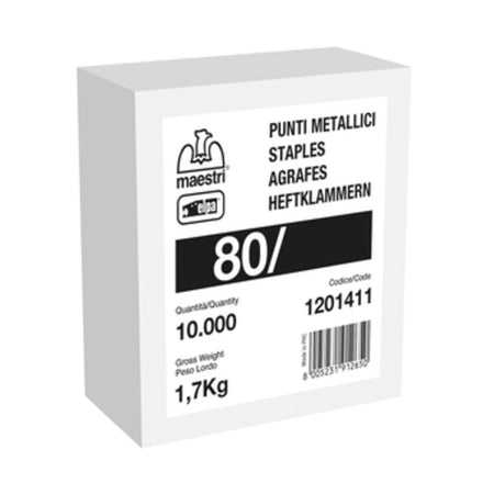 Maestri Punti Spillatrice Art. 80/16 10000 Pz Galva 1 Sc