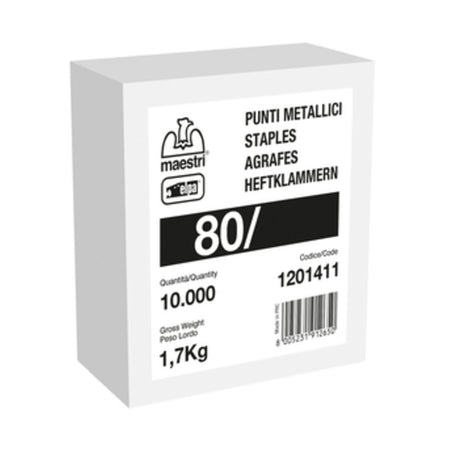 Maestri Punti Spillatrice Art. 80/ 8 10000 Pz Galva 1 Sc