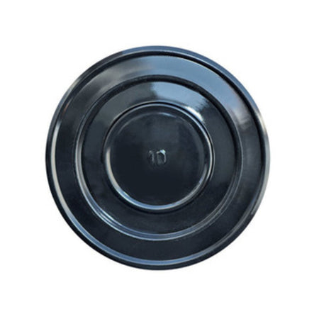 Rosone P/Tubo Di Stufa D 10 Cm Nero 1 Pz