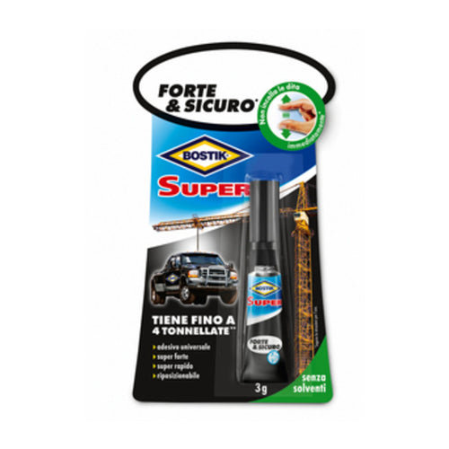 Bostik Super Forte Sicuro 3 G Blister 12 Pz