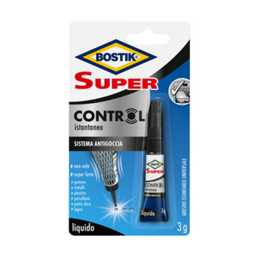Bostik Super Control Istantaneo 3 G Blister 12 Pz