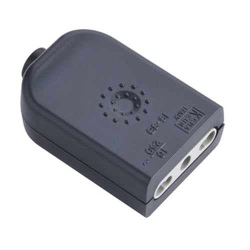 Presa Bipasso 2P+T Nero Fig.1 25 Pz