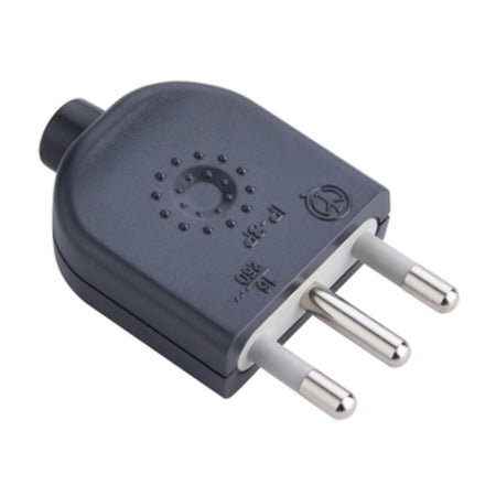 Spina 16A 2P+T Nero Fig.3 25 Pz