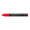 Marcatore Gesso Pica Legno Metallo Mura Rosso 12 Pz