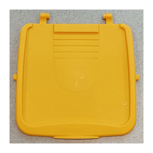 R Coperchio Giallo X Pattumiera Ecoplus C/Manigl.Lt.50 Col.Assort. 1 Pz