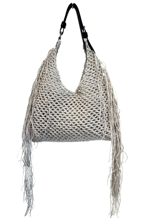 WEILI ZHENG Borsa a mano Donna Weili Zheng con manico nero in pelle da donna