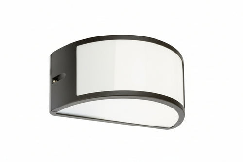 Applique 'Umbe' 60 W - Cm 25 X 12 X 13 Grigio - Sovil