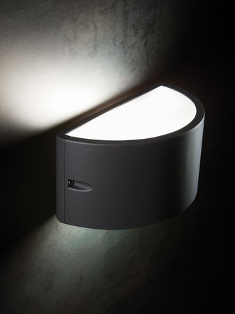 Applique 'Umbe' 60 W - Cm 25 X 12 X 13 Alluminio - Sovil