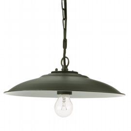 Applique A Sospensione Con Catena 'Antique' 25 W - Cm 30 X 7 X 11 Grigio - Sovil