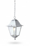 Lanterna A Sospensione Con Catena 'Old' Bianco/Argento - Sovil