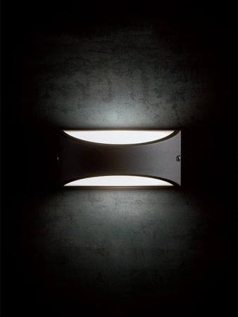 Applique Led 'Lhasa' 10 W - Cm 22 X 10 X 10 Bianco - Sovil